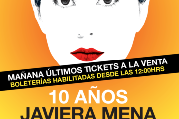10 años de Javiera Mena en Teatro Caupolicán