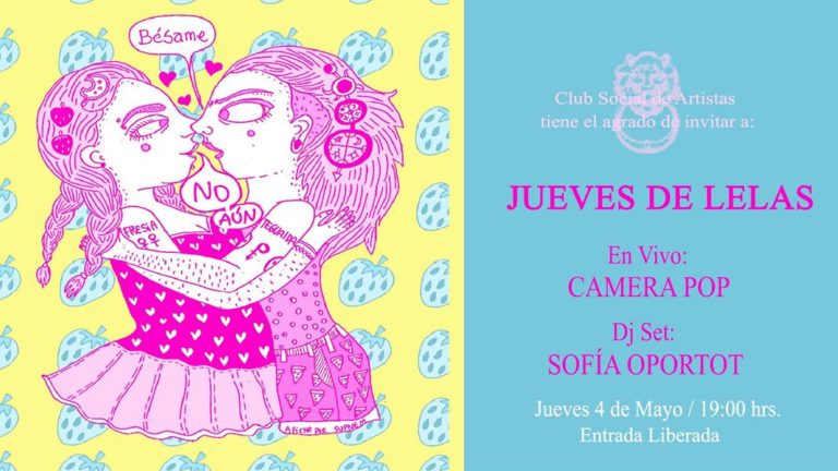 Jueves de Lelas: Camera Pop y Dj Sofía Oportot